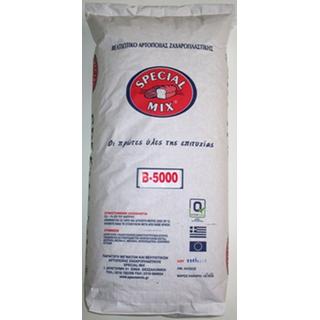 B-5000 Reinforced bakery improver mix for all types of baked goods, sandwich breads, buns, ideal for frozen dough.